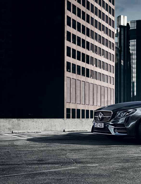 76 Business as Unusual. Mercedes-AMG E-Class Saloon και Estate. Η Mercedes-AMG δεν είναι απλώς ένα κατασκευαστής οχημάτων υψηλών επιδόσεων. Η AMG αποτελεί μία υπόσχεση.