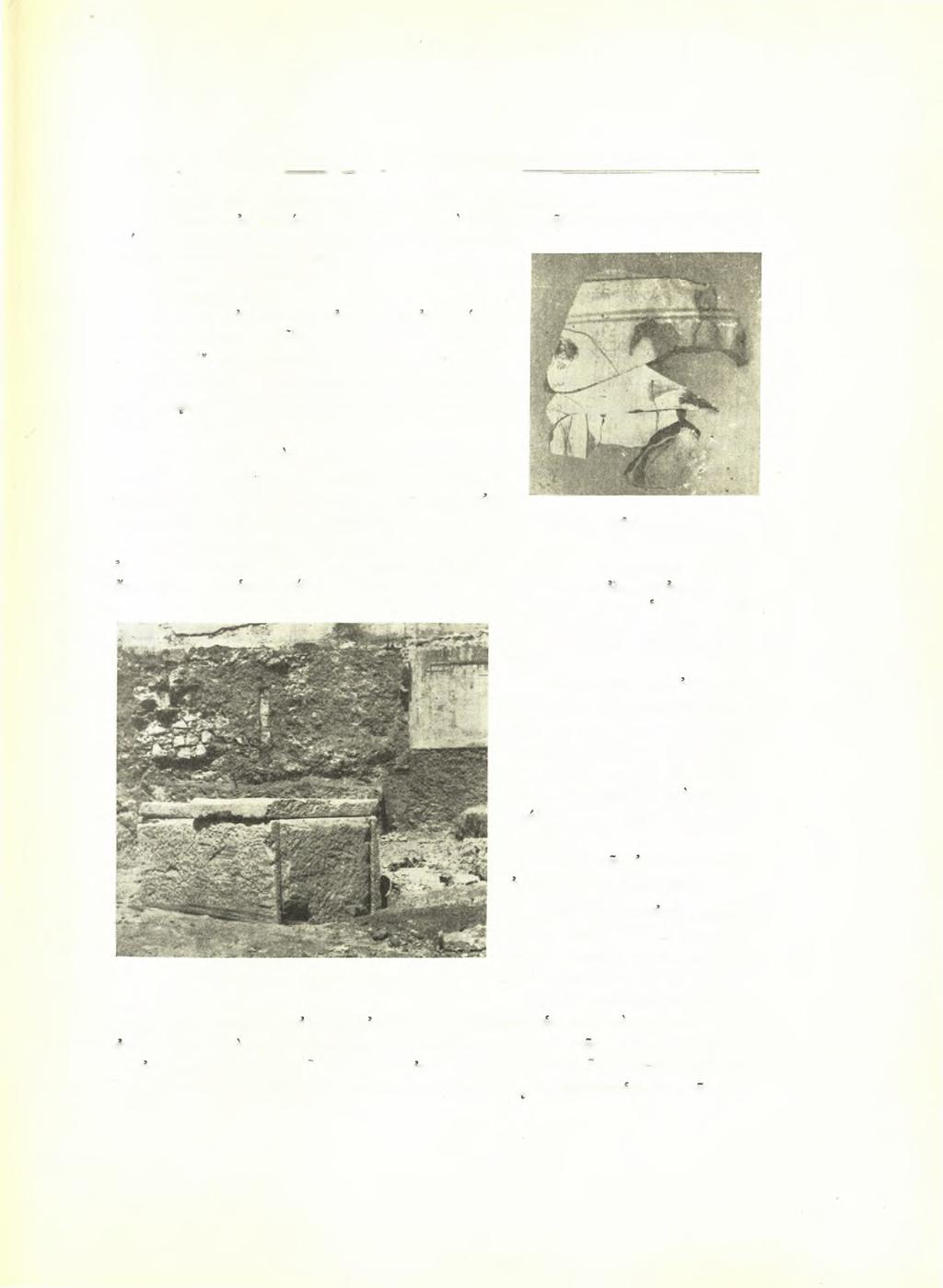 AE 1958 Άνασκαφή κλασσικών τάφων παρά τήν πλατείαν Συντάγματος 109 3. Τρίτης λευκής ληκύθου τμήμα μετά τής βάσεως. Διάμ. 0.044. 4.