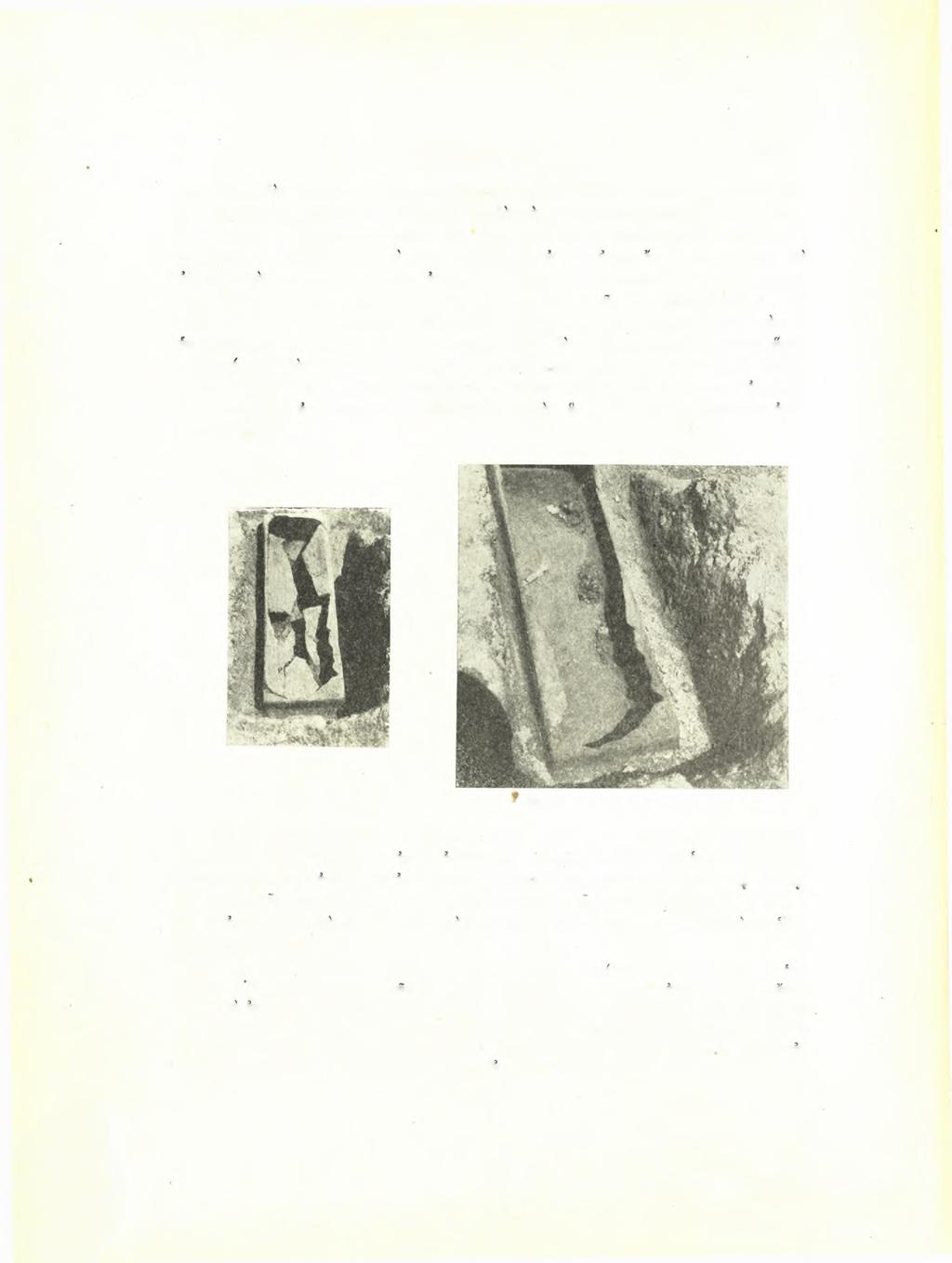 28 Σεραφείμ Ί. Χαριτωνίόου ΑΕ 1958 σμός δμως δεν έδειξε σαφώς ίχνη ή γραμμήν τοίχου. Νοιίως τής στρώσεως τοΰ πηλού διπλή σειρά κιμηλολίθων έλάμβανε σχεδόν την μορφήν τοιχαρίου Α.-Δ.