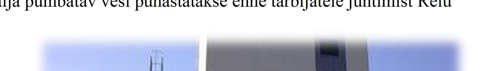 järgmiselt: Aeratsioon isevoolne veejaotus läbi 5 võre koormusega
