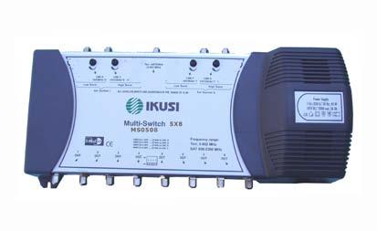 db 0-15 0-15 0-15 0-15 0-15 0-15 0-15 0-15 στάθμη εξόδου SAT dbμv 80 80 80 80 80 80 80 80 τάση δικτύου 50Ηz VAC
