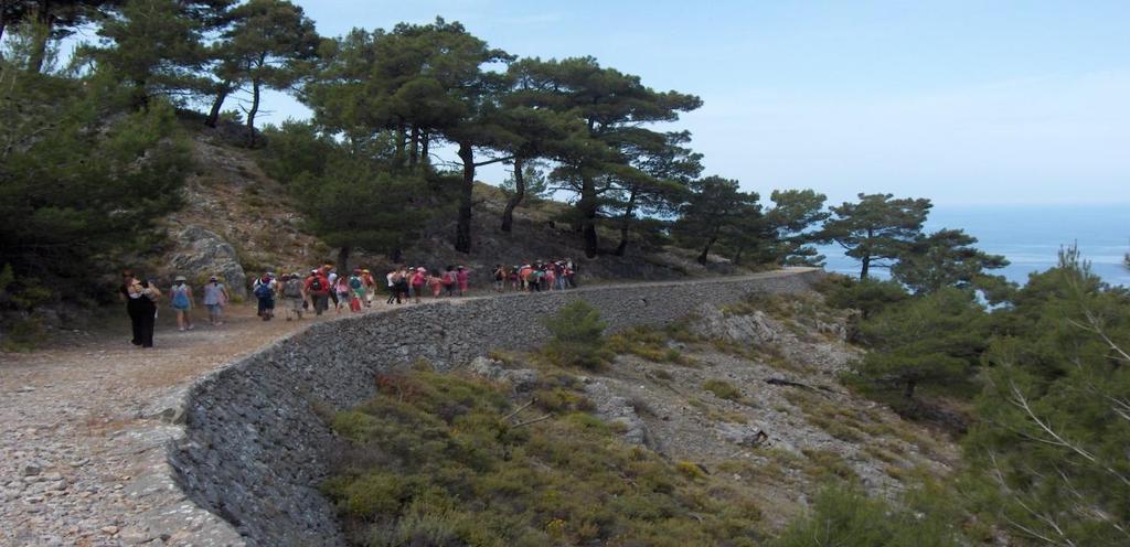 όπου με τον ιδιαίτερα εντυπωσιακό δρόμο έφτανε κανείς στο Λιθί. 11. Για τον Ανάβατο (Φωτ.
