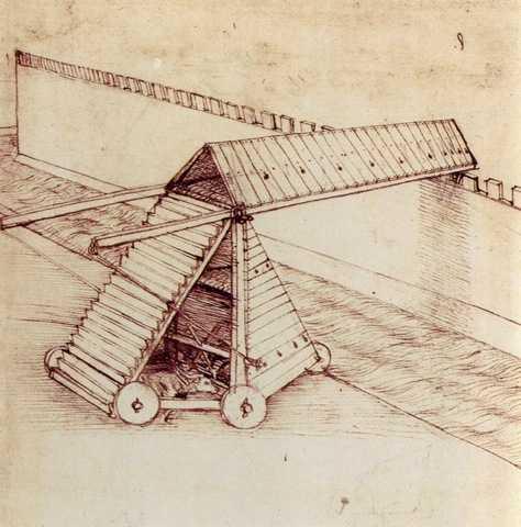 15. Το πολιορκητικό όπλο του Da Vinci.