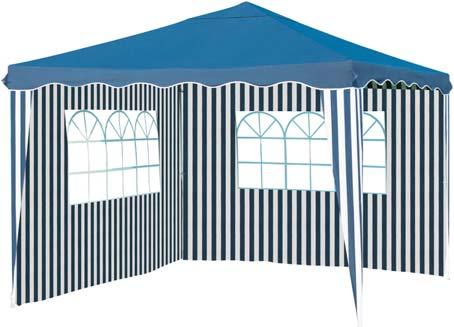 Pavilion grădină 40x40 cm culoare alb material poliester structură