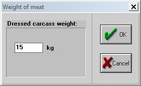 weight وعند اختياره يظهر المربع الحواري التالي يطلب