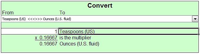 وكما في الشكل التالي: مثال: لتحويل 5 l/sec الى gallon/min.