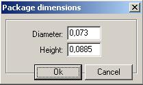 Numeric :عند الضغط عليها تظهر النافذة الحوارية التالية المحددة.