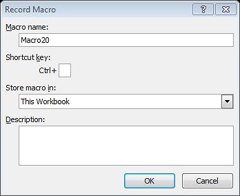 الماكرو Macro هو مجموعة اوامر متتابعة يتم تسجيلها تحت اسم معين مع امكانية استدعائها للتنفيذ.
