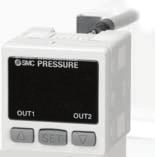 Controler pentru senzori de presiune Seria PSE3 Compatibil cu senzorii seriile PSE 5/55/56 3 4 5 intrare / ieșire ieșiri NPN + ieșire -5 V ieșiri NPN + ieșire 4- ma ieșiri NPN + intrare cu