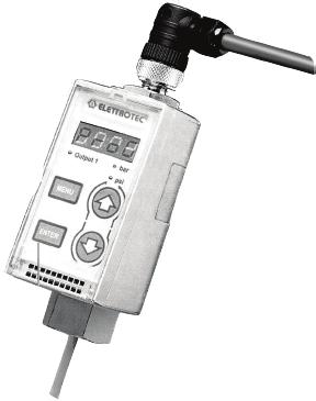 Pa Tensiune: 4 VDC Ieșire digitală NPN / PNP Ieșire analogică 5 V / 4 ma Clasă de protecție: ZSE3/ISE3 - IP ZSE/ISE - IP65