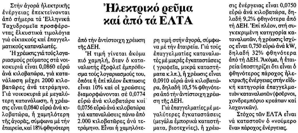 Μέγεθος: 66 cm ² Μέση κυκλοφορία: