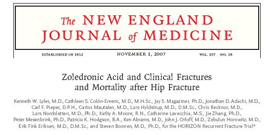 Fractures and Mortality A er Hip