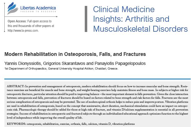 Clinical Medicine Insights: Arthri3s