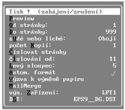 72 Tlač Takto upravený text so záhlaviami, číslami strán, nastavenými rozmermi, prezretý a odsúhlasený v preview stačí len vytlačiť.