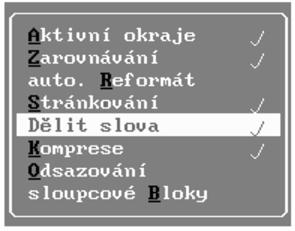 Za počítačové delenie hovoria aj časové dôvody: na konci riadku treba dávať pozor na to, aby sme neprestrelili a aby sme správne rozdelili slovo, čo trvá vždy dlhšie ako po dopísaní textu celý
