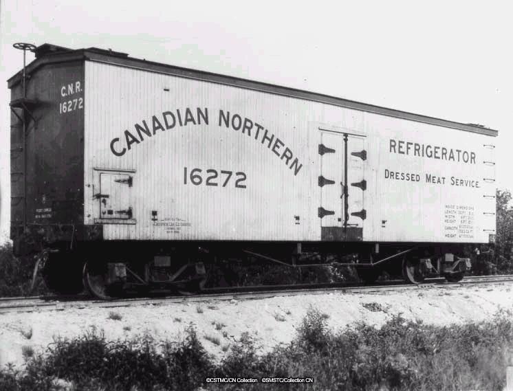 Canadian Northern (1911) Βαγόνι-ψυγείο της Canadian