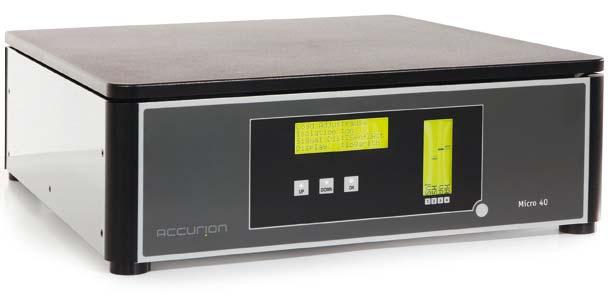 Σχήμα 2.6. Αντικραδασμική τράπεζα Accurion Micro 40 (38). Η διαδικασία που ακολουθείται για την πραγματοποίηση των μετρήσεων είναι η εξής: 1. Τοποθέτηση του δείγματος επί του δειγματοφορέα (Σχ. 2.5).