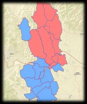 Σκύδρας και τις Τ.Κ. Αρσενίου, Άσπρου, Δάφνης, Καλυβίων, Λιποχωρίου, Μαυροβουνίου, Ν.Ζωής, Πετραίας με τους Οικ.Λουτροχωρίου και Πλευρώματος, Ριζού, Σεβαστιανών, Καλής, Ανύδρου, Καλλίπολης με τον Οικ.