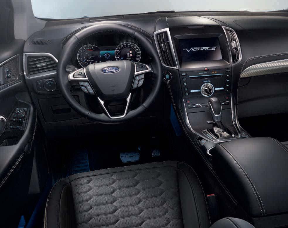 Ένας χώρος πολυτέλειας. Το εσωτερικό ενός Ford Vignale γίνεται εύκολα ο αγαπημένος σας χώρος.