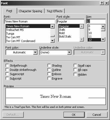 MS Word Za definisanje izgleda pasusa u okviru Izmeni (Modify) kliknite na Oblikuj (Format) i u padajućoj listi koja se otvara izabrati Pasus (Paragraph).