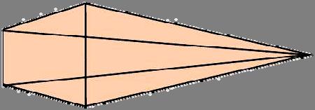 8. Οι παράπλευρες έδρες μιας κανονικής πυραμίδας είναι τρίγωνα: A: Ισόπλευρα Β: Ισοσκελή Γ: