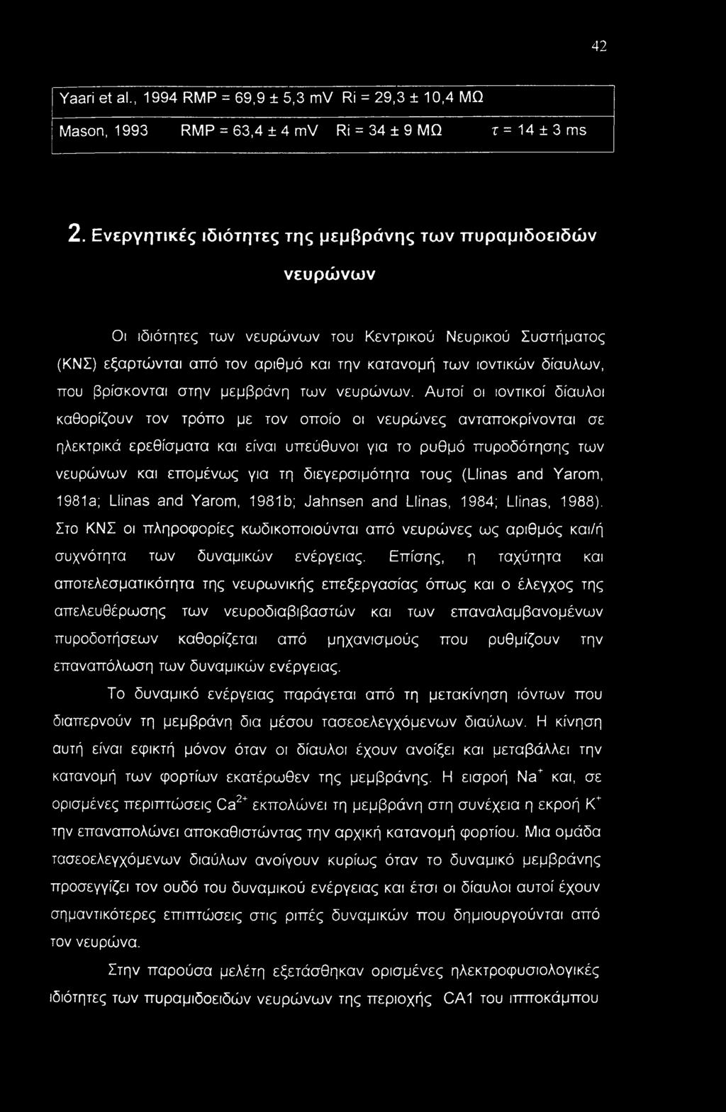βρίσκονται στην μεμβράνη των νευρώνων.