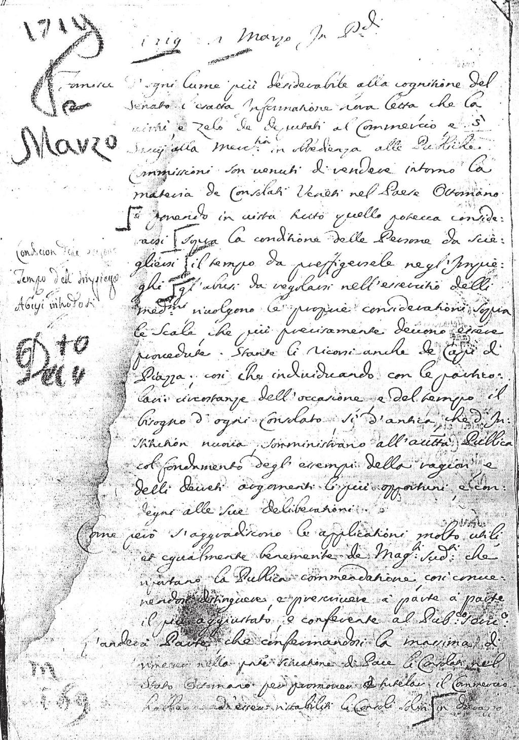 Ίδρυση νέων βενετικών προξενείων στον