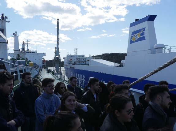 Γιατί η ναυτιλία ήταν και παραμένει το επάγγελμα του μέλλοντος (Μάρτιος 2017) Εκπαιδευτική επίσκεψη στο M/V Nikolaos A.