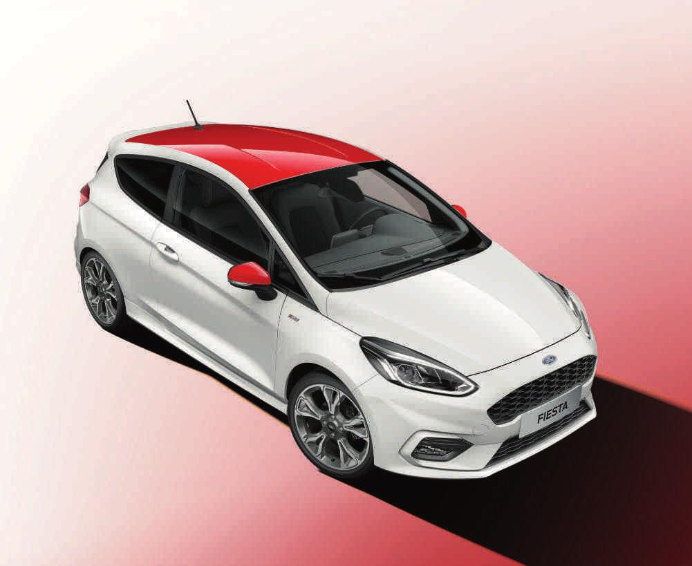 FORD FIESTA Ζάντες 54 Βασικός εξοπλισμός Προαιρετική επιλογή με πρόσθετο κόστος *Οι ζάντες που επιλέξατε θα φέρουν ελαστικά αυτού του μεγέθους, αλλά δεν μπορείτε να επιλέξετε μάρκα ελαστικών.