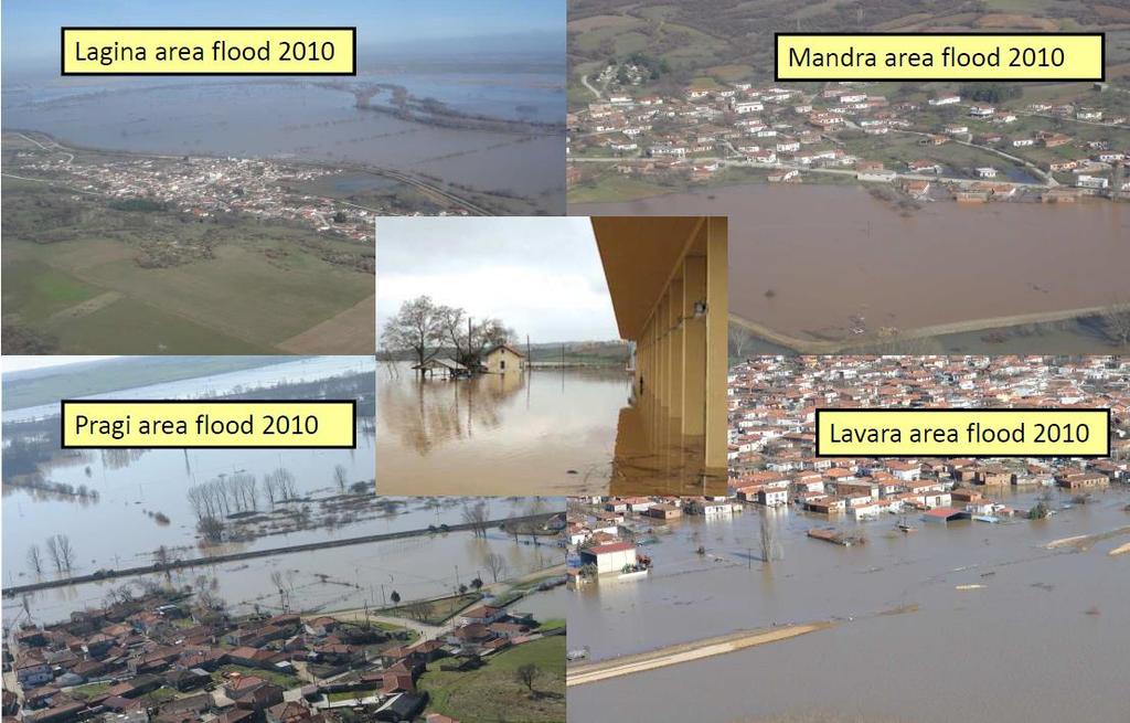 Task 5 Για την περιοχή μελέτης (κατά το παρελθόν): Συλλέξτε πληροφορίες σχετικά με την έκταση / ιστορία των πλημμυρών στο