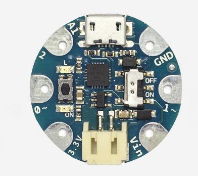 Arduino Gemma Ο Arduino Gemma είναι μια μικρή πλακέτα που μπορεί να «φορεθεί» (wearable electronics) και