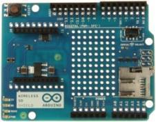 2.2.3. Arduino Ethernet shield Επιτυγχάνει ενσύρματη επικοινωνία με το διαδίκτυο με τη χρήση καλωδίου Ethernet.