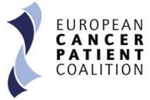 Ομάδα Εργασίας Σπανίων Καρκίνων της ECPC Εκπροσωπεί τους ασθενείς Παρέχει πληροφόρηση και συμβουλές Εξασφαλίζει ότι τα θέματα που απασχολούν τους ασθενείς αντιμετωπίζονται κατάλληλα εντός της Κοινής