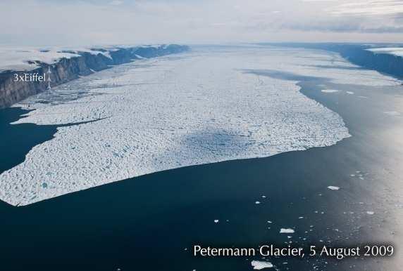 Κεφάλαιο 3. ιάβρωση και κλιµατική αλλαγή Εικόνα 3.2: Τήξη παγετώνων Γροιλανδίας Πηγή: http://earthsky.