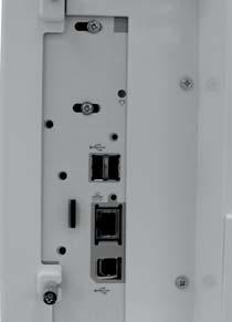 Θύρες διασύνδεσης 1 2 3 1 Θύρα USB για σύνδεση εξωτερικών συσκευών USB ΣΗΜΕΙΩΣΗ: ελέγχου.
