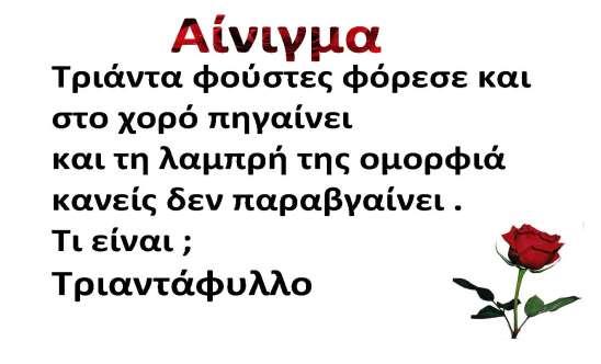 Για να καταφέρουμε να κερδίσουμε τα υλικά μας έπρεπε να λύσουμε έναν γρίφο... Έναν πονηρό αίνιγμα που θέλησε να μας μπερδέψει.