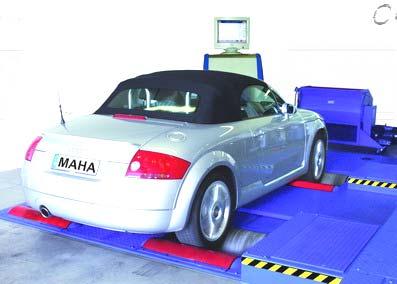 8.5. Echipamente pentru diagnosticarea profundă a automobilelor Standul LPS 3000 MAHA (fig. 8.