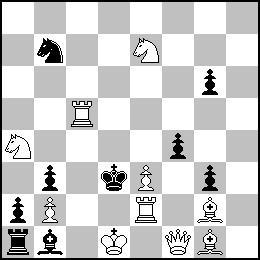 I Soroka & V Shevchenko & I Borisenko Έπαηλνο Manolas-60 JT 2010 C01 1.Rb5! (zz) [1...Kc4 2.Rd2+ Bd3#] 1...f3 2.Rd2+ Ke4 3.Qd3+ Bxd3# 1...g5 2.Rf2+ Kxe3 3.Sf5+ Bxf5# 1...S~ 2.Sc5+ Kc4 3.Rd2+ Bd3# 1.