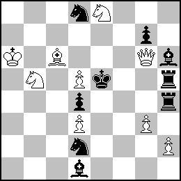 f3# #3 (9+8) C+ Γεύηεπο Βπαβείο : Leonid Makaronez (Ιζπαήλ) Ρν θιεηδί δεκηνπξγεί κηα κπαηαξία Siers, όπνπ ην εκπξόζζην θνκκάηη wbc5 θηλείηαη, ππξνδνηεί ηελ κπαηαξία αιιά δίλεη δηαθπγή ζηνλ bk, θαη