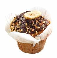90079 Muffin σοκολάτας με πλούσια γέμιση βύσσινο/κεράσι, επικαλυμμένο με κρέμα 115 36 4,14 56