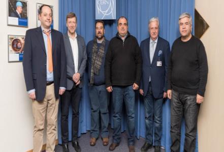 3 Επίσκεψη αντιπροσωπείας του ΚΔΕΠ - ΔΕΗ στο CERN Ο δρ.