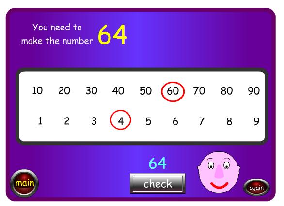 αριθμού της μορφής ΔΜ 1 +Μ 2, όπου Μ 1 =0). 4.2 Ιστοσελίδα http://www.topmarks.co.uk/flash.aspx?