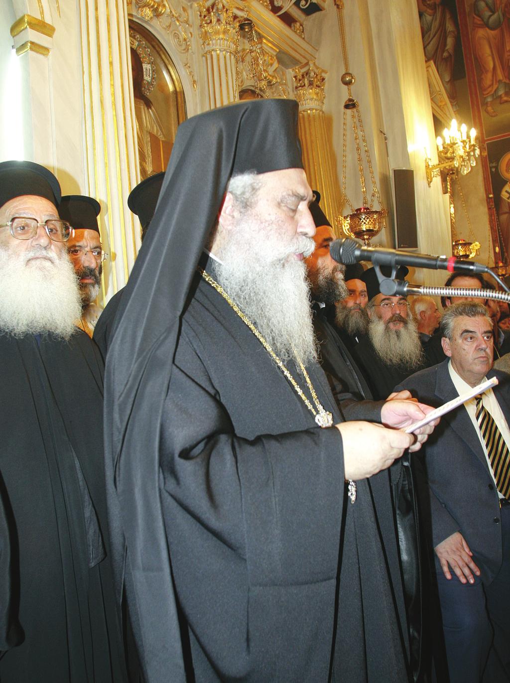 ου ἀνήκει στήν ἐν οὐρανhῶ θριαµβεύουσα Eκκλησία, ἀφοῦ ἔζησε ἔντιµα, ἀποδοτικά καί δηµιουργικά 89 χρόνια στήν ἐπί γῆς στρατευοµένη.