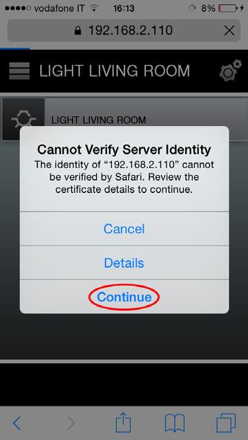 SSL πιστοποιητικά 19.2.3 Apple iphone Κατεβάστε το Vi Σημείωση: Η παρακάτω διαδικασία μπορεί να διαφέρει ελαφρώς αναλόγως της έκδοσης του ios που έχει εγκατασταθεί.