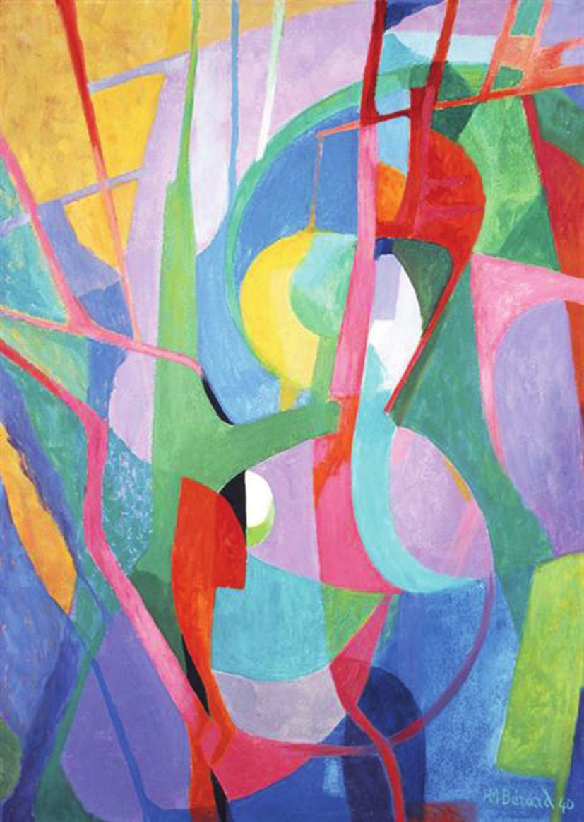 Μπεράρ Μαριούς Ονορέ, Αρμονία, 1940, Εθνική Πινακοθήκη.