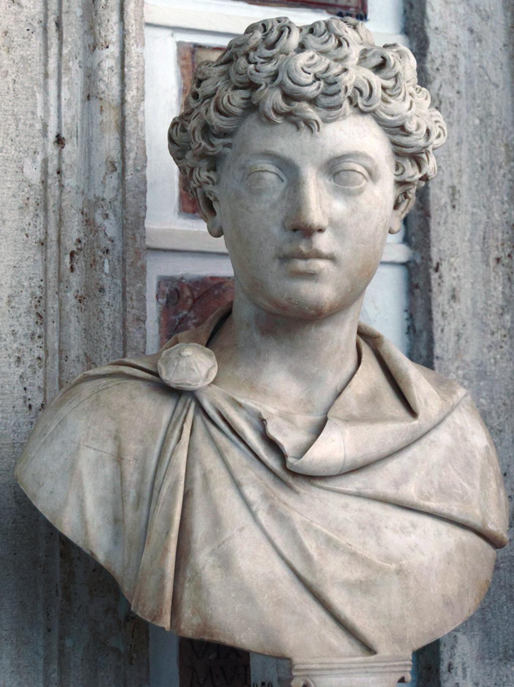Προτομή του Μάρκου Αυρήλιου (121 μ.χ.-180 μ.χ.).