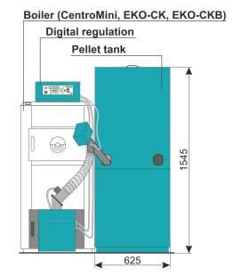 Ηλεκτρικός πίνακας digital πλήρως αυτόματς για έλεγχ της τρφδσίας τυ καυστήρα.