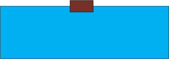 14. Ένα ξύλινο κιβώτιο μάζας m=10kg επιπλέει στην επιφάνεια της θάλασσας. α.