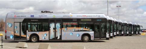 8.4. Hy Fleet CUTE Το πρόγραμμα διαδέχθηκε το πρόγραμμα CUTE, και αναφέρεται στην συνέχιση της επιχειρησιακής λειτουργίας των 27 Λεωφορείων Fuel Cell σε 7 Ευρωπαϊκές πόλεις για 3 επιπλέον έτη μέχρι