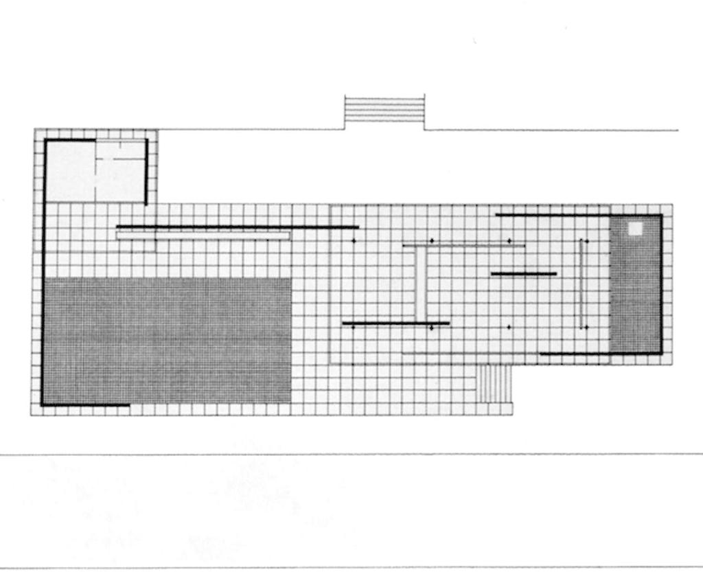14. Κάτοψη του Barcelona Pavilion. Πηγή Εικόνας: www.